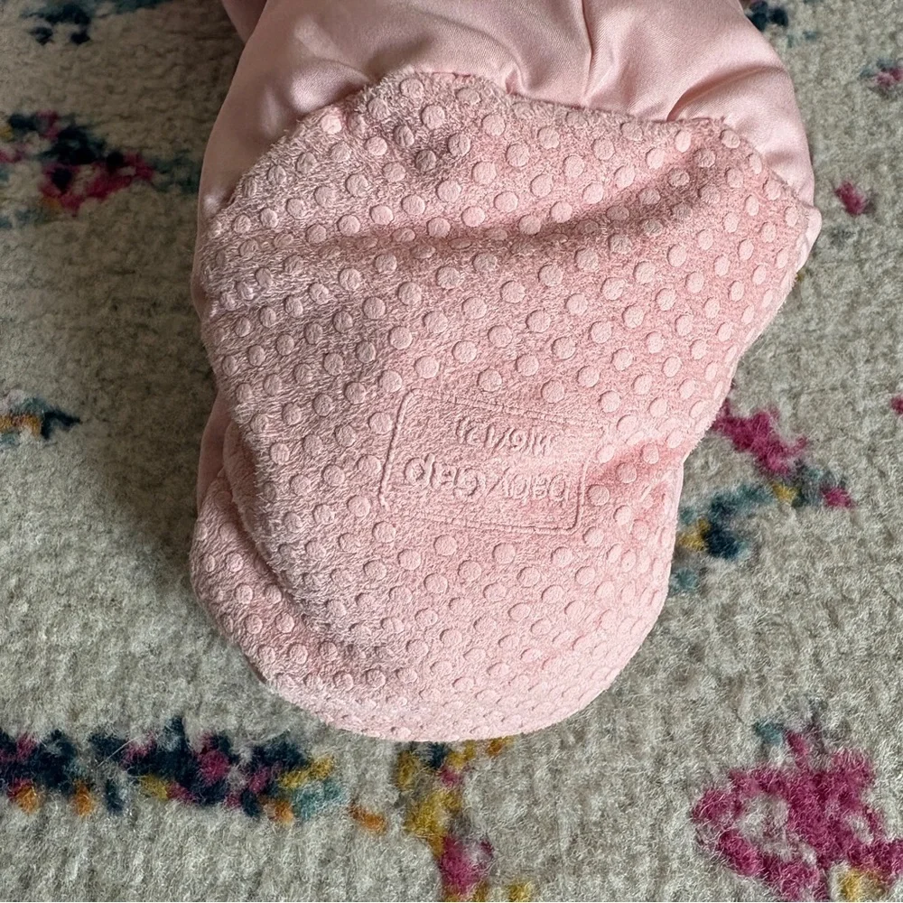 Baby GAP Snow Suit One Piece Pink 6-12 Months Puffer Warm